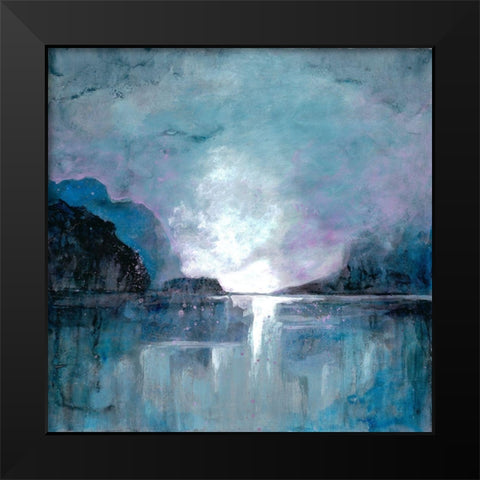 Cavernous Wonder 1 Black Modern Wood Framed Art Print by Charest, Doris