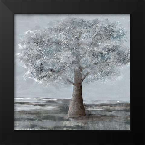 Solitary Beauty 2 Black Modern Wood Framed Art Print by Charest, Doris