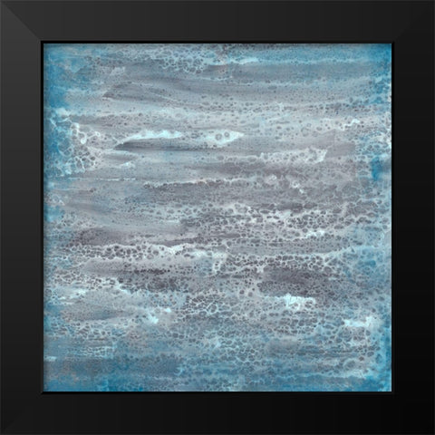 Ocean Floor Black Modern Wood Framed Art Print by Charest, Doris