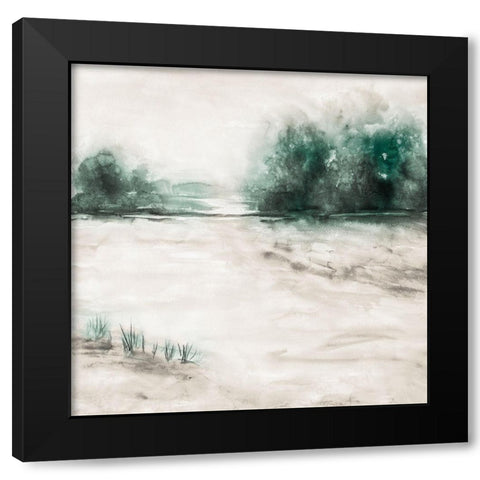 Spring Storms 1 Black Modern Wood Framed Art Print by Charest, Doris