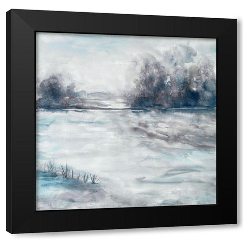 Morning Storms 2 Black Modern Wood Framed Art Print with Double Matting by Charest, Doris