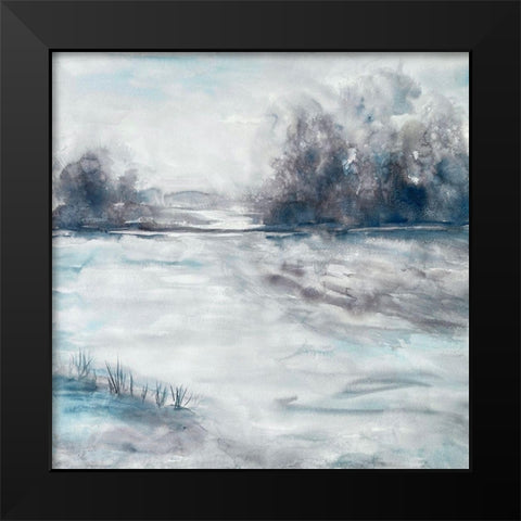 Morning Storms 2 Black Modern Wood Framed Art Print by Charest, Doris