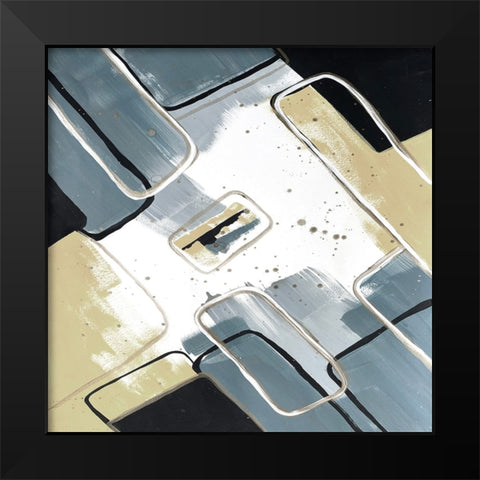 Absentminded Emotion 1 Black Modern Wood Framed Art Print by Charest, Doris