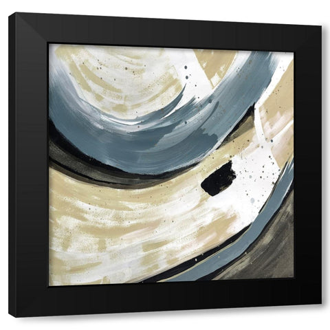 Absentminded Emotion 3 Black Modern Wood Framed Art Print by Charest, Doris