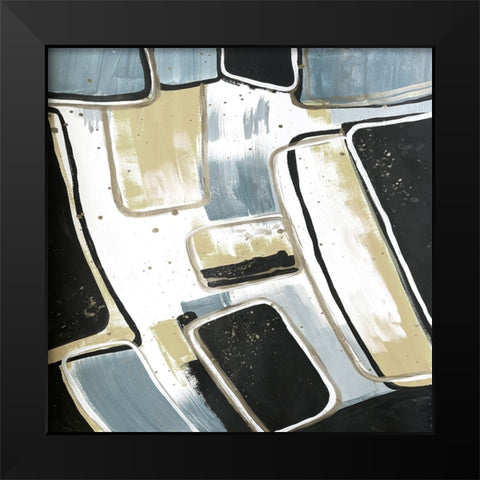 Absentminded Emotion 4 Black Modern Wood Framed Art Print by Charest, Doris