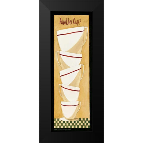 Another Cup Black Modern Wood Framed Art Print by DiPaolo, Dan