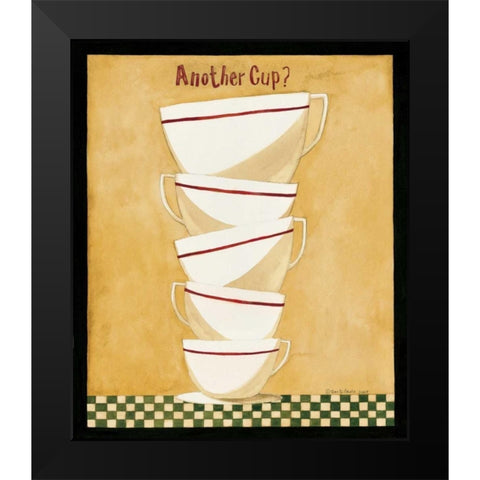 Another Cup Black Modern Wood Framed Art Print by DiPaolo, Dan