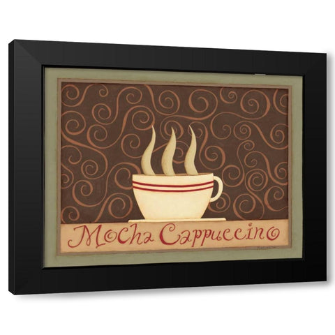 Moch Black Modern Wood Framed Art Print by DiPaolo, Dan