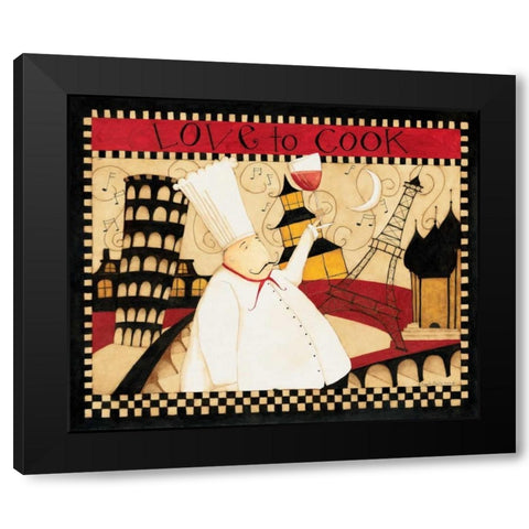 Travel Black Modern Wood Framed Art Print by DiPaolo, Dan