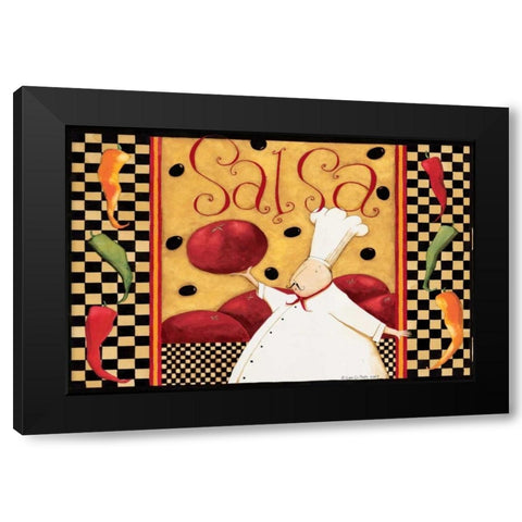 AUG1001159_LTC_51 Black Modern Wood Framed Art Print by DiPaolo, Dan