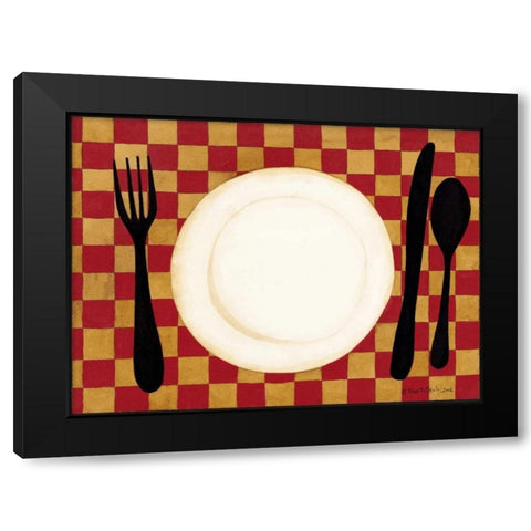 Plated Black Modern Wood Framed Art Print by DiPaolo, Dan