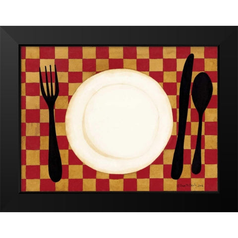 Plated Black Modern Wood Framed Art Print by DiPaolo, Dan