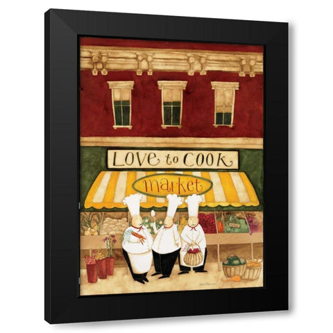 Together Black Modern Wood Framed Art Print by DiPaolo, Dan