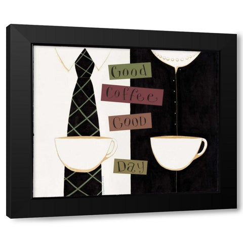 Out To Work Black Modern Wood Framed Art Print by DiPaolo, Dan
