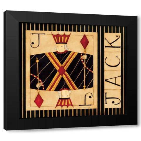 Jack Black Modern Wood Framed Art Print by DiPaolo, Dan