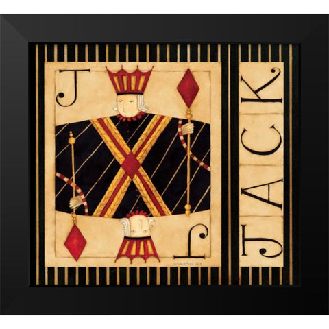 Jack Black Modern Wood Framed Art Print by DiPaolo, Dan