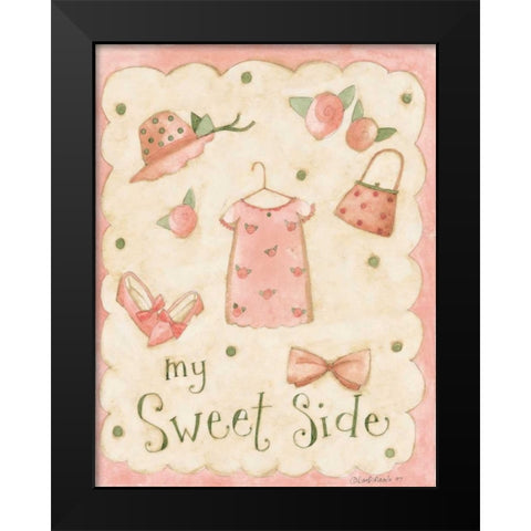 Sweet Black Modern Wood Framed Art Print by DiPaolo, Dan