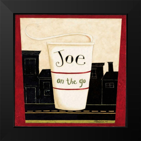 Joe Black Modern Wood Framed Art Print by DiPaolo, Dan