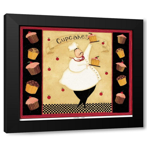 Sweet All Over Black Modern Wood Framed Art Print by DiPaolo, Dan