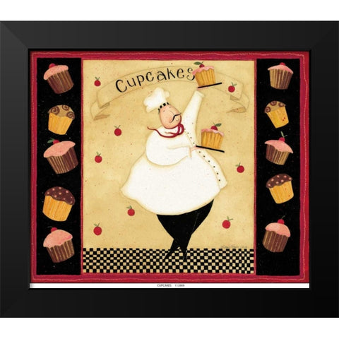 Sweet All Over Black Modern Wood Framed Art Print by DiPaolo, Dan