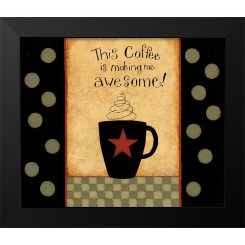 Awesome Black Modern Wood Framed Art Print by DiPaolo, Dan