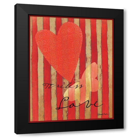 Timeless Love 2 Black Modern Wood Framed Art Print by DiPaolo, Dan
