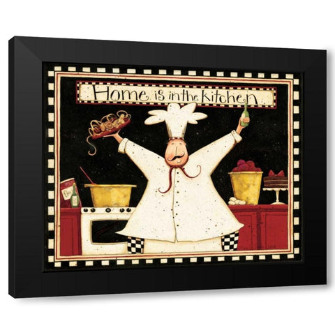 Kitchen Black Modern Wood Framed Art Print with Double Matting by DiPaolo, Dan