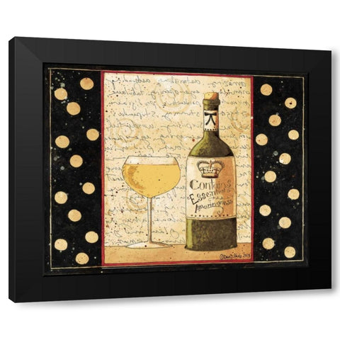 Contains Amazingness Black Modern Wood Framed Art Print with Double Matting by DiPaolo, Dan