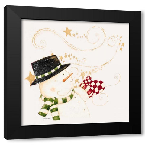 So Cold Black Modern Wood Framed Art Print with Double Matting by DiPaolo, Dan