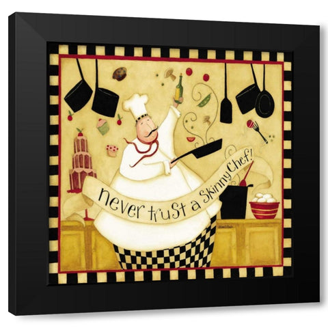 Pots And Pans Black Modern Wood Framed Art Print with Double Matting by DiPaolo, Dan