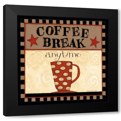 Break Black Modern Wood Framed Art Print with Double Matting by DiPaolo, Dan