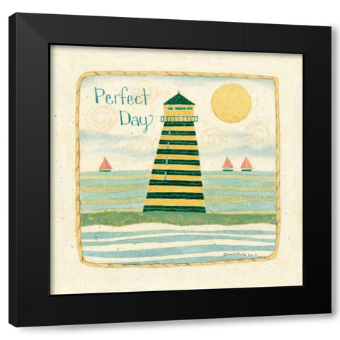 Perfect Day Black Modern Wood Framed Art Print by DiPaolo, Dan