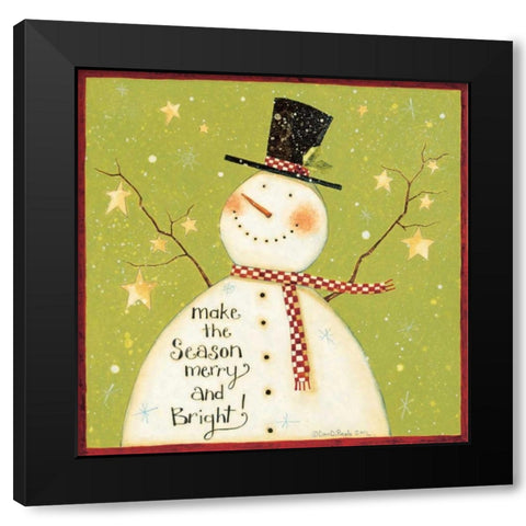 Make It Special Black Modern Wood Framed Art Print with Double Matting by DiPaolo, Dan