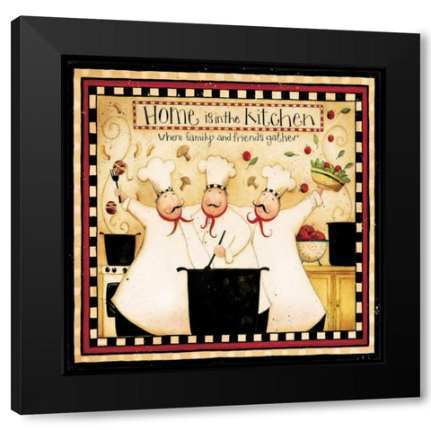 Home Kitchen Black Modern Wood Framed Art Print with Double Matting by DiPaolo, Dan