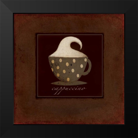 Dark Cappuccino Black Modern Wood Framed Art Print by DiPaolo, Dan