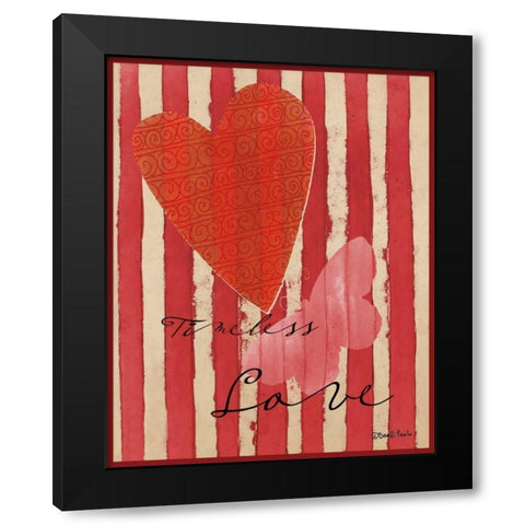 Timeless Love 2 Black Modern Wood Framed Art Print with Double Matting by DiPaolo, Dan