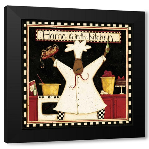 Home Kitchen Black Modern Wood Framed Art Print with Double Matting by DiPaolo, Dan