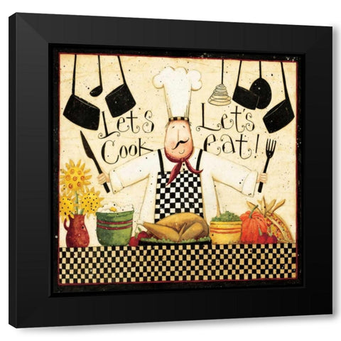 Eat Good Food Black Modern Wood Framed Art Print with Double Matting by DiPaolo, Dan