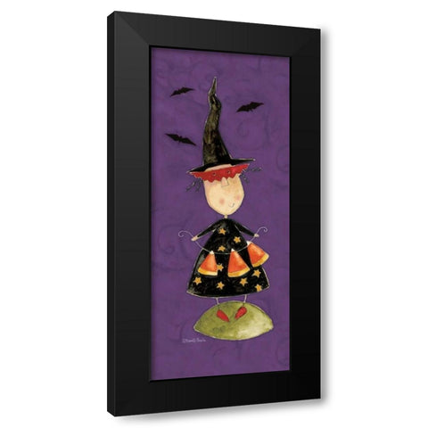 Trixies Sister Black Modern Wood Framed Art Print by DiPaolo, Dan
