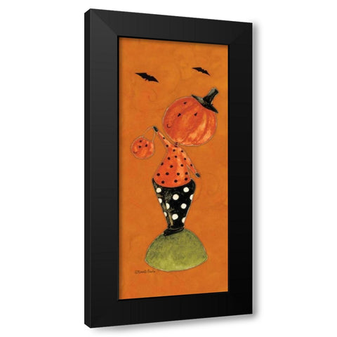 Orange Boy Black Modern Wood Framed Art Print by DiPaolo, Dan