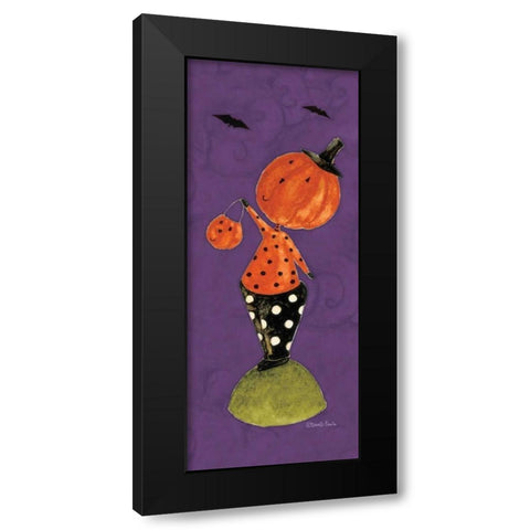 Purple Boy Black Modern Wood Framed Art Print with Double Matting by DiPaolo, Dan