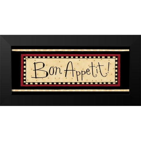 At The Diner Black Modern Wood Framed Art Print by DiPaolo, Dan