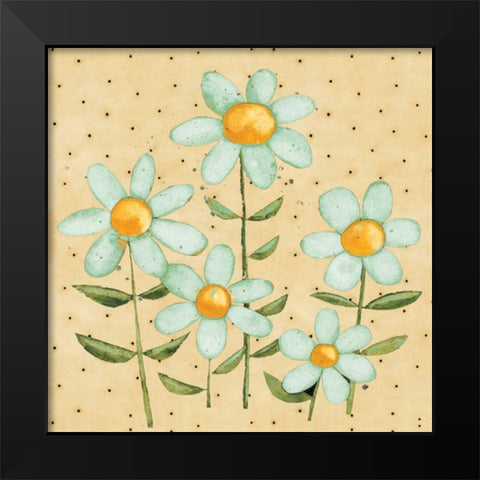 Spring Plant Black Modern Wood Framed Art Print by DiPaolo, Dan
