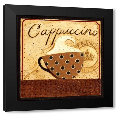 Make It To Go Black Modern Wood Framed Art Print with Double Matting by DiPaolo, Dan