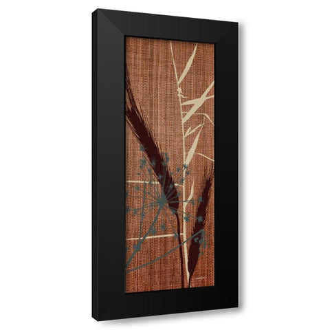 Grasses 2 Warm Black Modern Wood Framed Art Print by Stimson, Diane