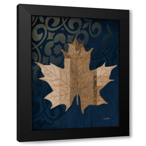 Maple Black Modern Wood Framed Art Print by Stimson, Diane