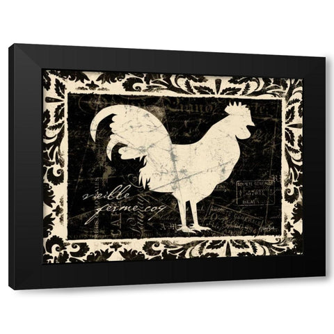 Vielle Ferme Black Modern Wood Framed Art Print by Stimson, Diane