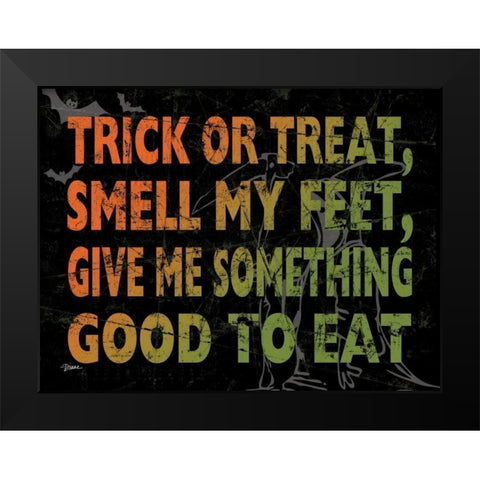 Trick Feet Black Modern Wood Framed Art Print by Stimson, Diane