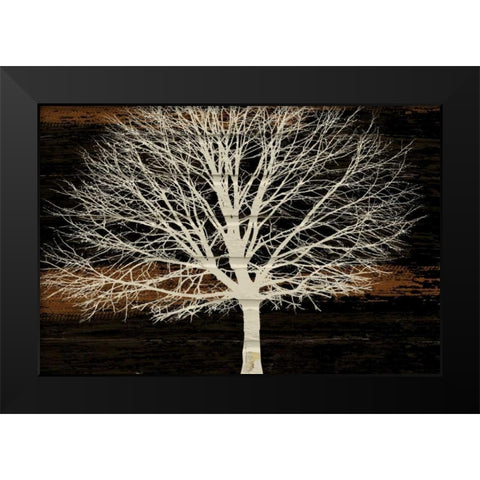 Night Tree Black Modern Wood Framed Art Print by Stimson, Diane