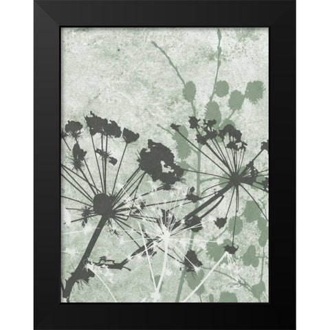 Tranquil Grass 2 Black Modern Wood Framed Art Print by Stimson, Diane